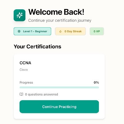 pingtopass's profile picture. Free IT certification labs. CCNA, CompTIA, Azure.
  Practice like the real exam. Pass faster.
  Built by @bmoreopensource