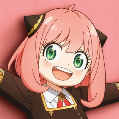 AnyaForger007_'s profile picture. ⠀ ✎ ̼ ꒰ 𝙎𝙋𝙔 𝙭 𝙁𝘼𝙈𝙄𝙇𝙔 ꒱ daughter’s forger Anya L̆̈ĭ̈k̆̈ĕ̈ 🥜 H̑̈ȃ̈t̑̈ȇ̈ 🥕𝗣𝗮𝗽𝗮 @SPYxTwilight 𝗠𝗮𝗺𝗮 @YForger_ and 𝗕𝗼𝗻𝗱 @BONDDOGFORGER