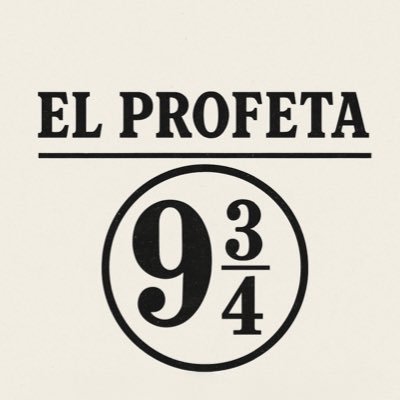 ElProfeta9_3_4's profile picture. Todas las noticias del mundo mágico con salida desde el Andén 9¾