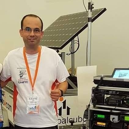 ea4fri's profile picture. EA4FRI 
Estación Española de Radioaficionado  Spanish Amateur Radio Station
🇪🇸 #NOWAR #PEACE #STOPWARNOW #WORLDPEACE

Always QRV: 145.500 FM 433.500 FM