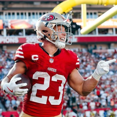 23_runcmc's profile picture. San Francisco 49ers Running Back. Co-Founder of while on earth™. Not @/cmc_22.