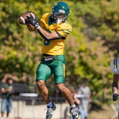 KimballDarrion's profile picture. |5’9 185 | 2 Years of Eligibility | 3.85 GPA| Grad Transfer WR | 603-732-7261 | #JUCOPRODUCT | Proverbs 14:23 NCAA ID: 2309119277