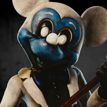 Photo-Negative Mickey Profile