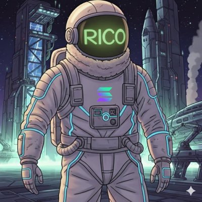 RicoOnSol's profile picture. Web3 builder | @flipfloplaunch | $TOKI MAXI | @cana_beings