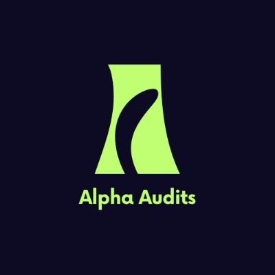 alphauditss's profile picture. Solidity | Cairo | Fuzz testing | Pen testing | Tokenomics . 

DM for audit