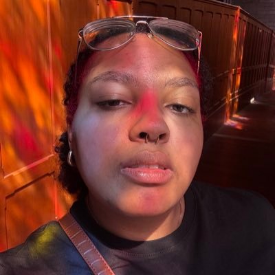 SunySama64's profile picture. 24 - she/her black lesbian femmewith golden retriever energy — BLM, Free Palestine 🇵🇸, Pro-Choice
