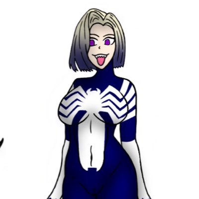 Just_Fr4nki3's profile picture. Pansexual,NSFW🔞 Draw mostly Symbiote, Latex, Living suit,Corrupt tf (19yr)