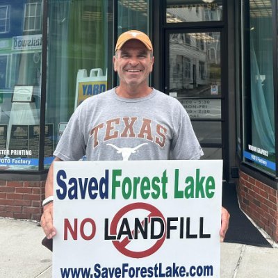 SaveForestLake1's profile picture. Authoring a book about how we saved Forest Lake from an unwanted, unneeded garbage landfill.  Who puts a landfill next to a lake & state park?  #SaveForestLake