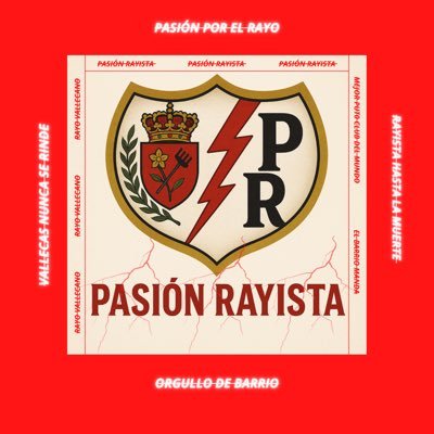 pasionrayistaX's profile picture. 📄🗞️//Últimas horas, rumores, noticias y programas en directo para hablar sobre el Rayo! Toda la información aquí! Si eres del Rayo este es tu sitio!⚡️❤️