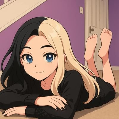 Kawaii_Feet69's profile picture. Goth Goddess With Ticklish Stinky Size 10.5's 🤭