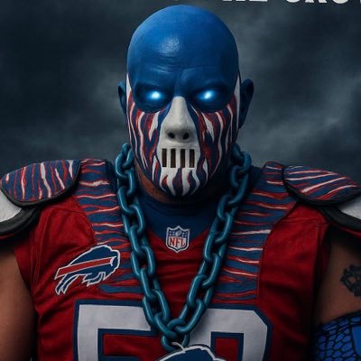 HannabillLecter's profile picture. #BillsMafia, father, Principal, front row STH (sec 136 in Highmark, sec 107 in new stadium), not a super fan, just a passionate member of #BillsMafia. 🦬 🍀