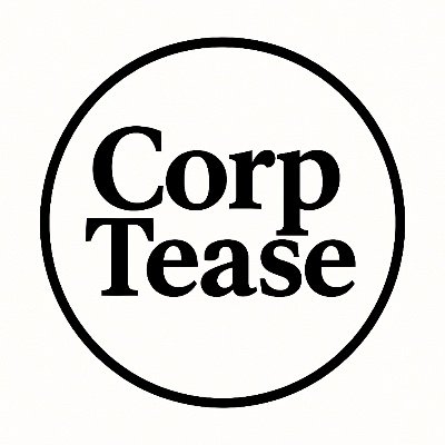 CorpTease's profile picture. Corporate sarcasm, elevated.
👇 Shop Below.
https://t.co/7p3dyzZrek