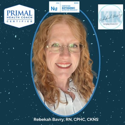 KetofiedRN's profile picture. Certified Primal Health Coach, Certified Ketogenic Nutrition Specialist, Health Coach Independent Contractor, and Nurse. #keto #lowcarb #carnivore
