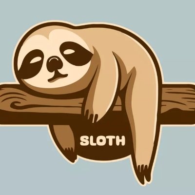 SLOTHereum1's profile picture. In a world full of hyperactive degens, gas fees, pump-and-dumps, and 100x dreams — one animal stood still… very still.
Meet the sloth.
🦥