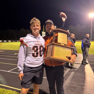 Jack_hoenie5050's profile picture. 2028 | 🏈⛳️| 3.5⭐️ Kohl’s LS | Ludington HS (MI) | Bryce Bouwens Trained |3.86 gpa | 6’2” | 200lbs | NCAA ID 2510741655 |  Jhoenie2028@gmail.com | 567-279-4360|
