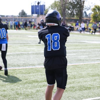 kaleb_footbaIl's profile picture. Grandview High School ramirez.kaleb0908@gmail.com| 719-243-7653 |28’| QB | 5’11 160lbs 3.0 GPA https://t.co/DPmhLwIdlP