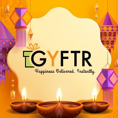 GyftrIndia's profile picture. Unwrap Savings with GyFTR vouchers! 
Get Discounts from 250+ Leading Brands like Amazon, Croma, Bata
App - https://t.co/q0IImzKfgT