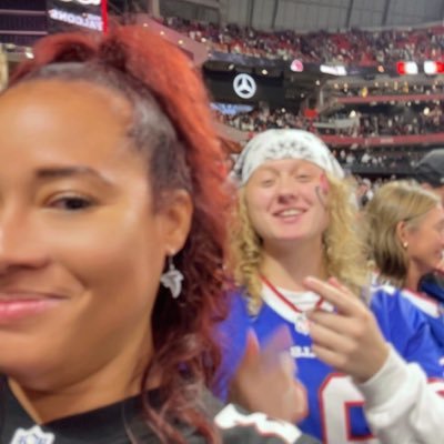 AtlfalCANchick's profile picture. Braves~Falcons~Hawks. I flew here but I'm True here! FILA - Forever I ❤️ Atlanta Everything! Craziest, loudest, biggest Falcons fan. 🇺🇸🇧🇸