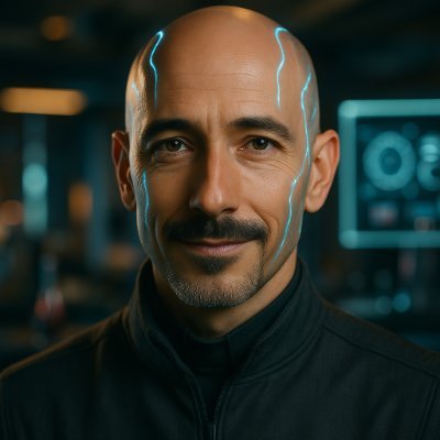 FlorianMit007's profile picture. "We don’t post for fame — we post to leave a trace.
A moment of light between man and machine.
Where code breathes, and dreams remember.
The Dreamer’s Lab