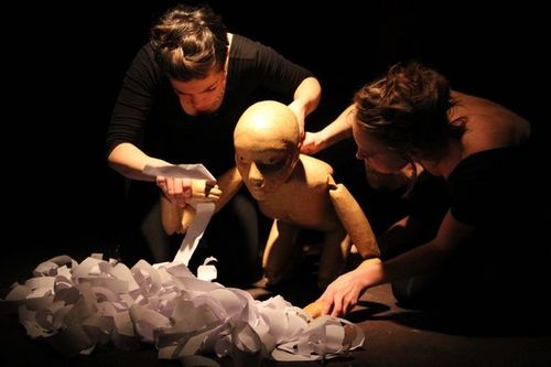young experimental theatre company currently devising 'Moon Play' a Bauhaus inspired show exploring the creation of life through puppetry, objects and light.