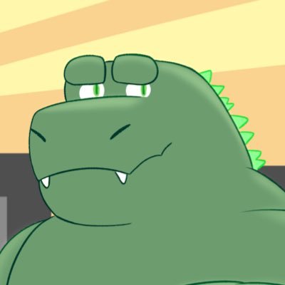 MaxiGoji's profile picture. ES/EN He/Him Artist 🖌️🦖 i draw on ibisPaint & Paper (SFW) Be mindful or else get blocked :p PFP: @stagedmalaise