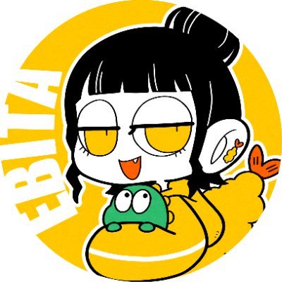 ebita_hobby's profile picture. ポップなカートゥーン調のイラストを描いています。デフォルメされたキャラクターやモンスターを描くのが得意です🍤｜skebはじめました、募集してます✏ ▶ https://t.co/9rSDbzyTlA