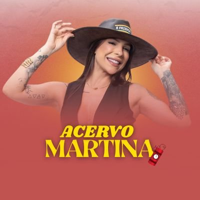 acervomartina's profile picture. Página criada para apoiar a participante Martina Sanzi em sua trajetória no reality A Fazenda 17. 🧨