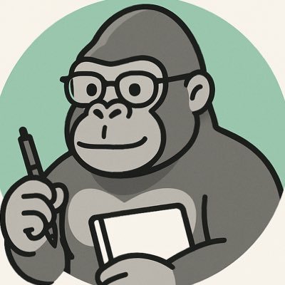 note414651's profile picture. 気づいたらゴリラが副業してました。 別アカウントでnote200件販売。筋肉と行動で生きてます🦍