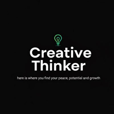 Creative_Think3's profile picture. Teaching you how to be productive and focus on your purpose | Personal brand | Growth Mindset |Trust In God |