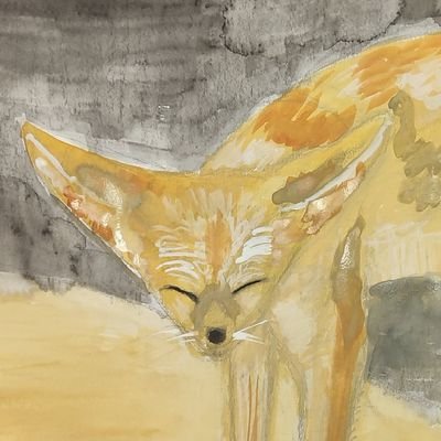 Q_kaiqka's profile picture. 1.🧪Drawing ,with music. ❨Error layers❩emotional release/
2.🖤⚡The animal inside me/🦕There are 2 or more in 1/clay/memo/
☁双極性傾向(特に夏に軽躁)≒気分循環？，落込みに深入りしない🐈