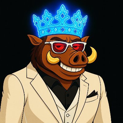 chasingcrowns_'s profile picture. Onchain leaderboard of audacity. Reputations forged. Whales flex here. House of Warthogs takes shape - ferocious, loud, remembered. #crypto #leaderboard  #club