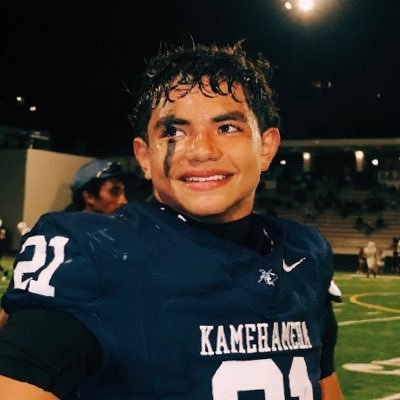 EvanCazimero21's profile picture. 3⭐️LB || Evan Duke Cazimero || Kamehameha Schools Kapalama || c/o 2027 || 3.9+ GPA || 6’0 || 200 lbs || email: evcazimero@gmail.com || phone: (808)436-3143