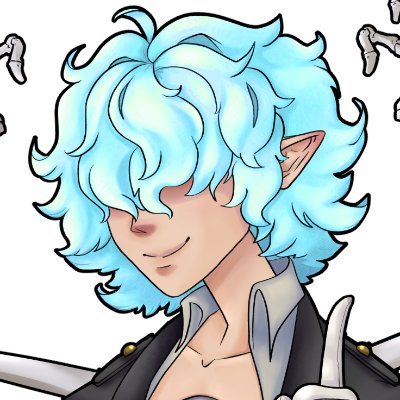 GashaNecropolis's profile picture. The Undead butler from the @isekai_vcafe here to serve your every need. 

Caard- https://t.co/TwgSjzYyEN

Model- @craftyoni

Banner- @plantskid