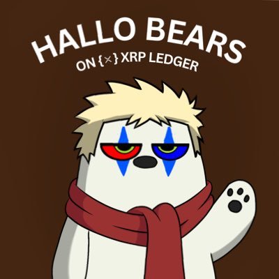 hallobears_xrp's profile picture. Original Hallobears NFT’s on the XRP Ledger
