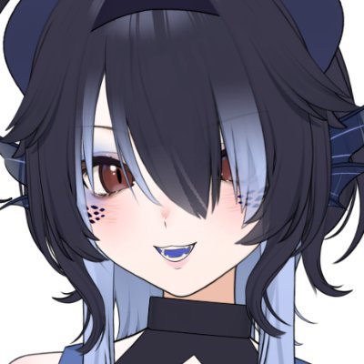 abyssheartVT's profile picture. Goth Y2K dragon kaiju Vtuber 💙
Vtuber/VSinger ✦ EN/FR
Model @senmaku_
