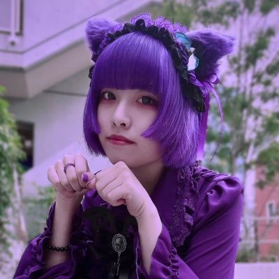 ❤︎ ❤︎ ❤︎ むらさきうざぎさん ❤︎ ❤︎ ❤︎ ななもりのうさぎ