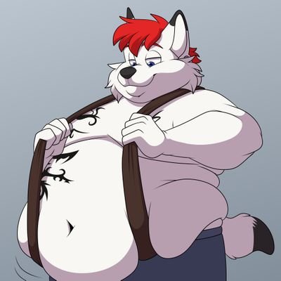 Codybolf420's profile picture. name is adam but my fursona is cody a polar bear/wolf hybrid im 33. ❤️ @ChromeSilverpaw ❤️