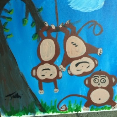 BSIGfrontier's profile picture. Monkey with Apple. Wine and painting nights are a classic.
