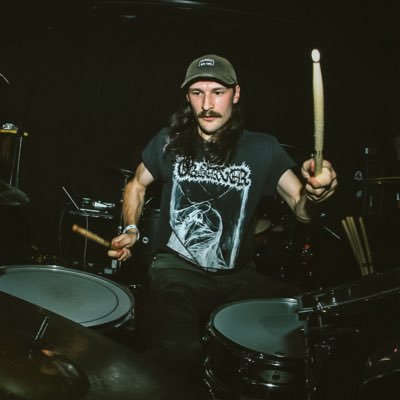 dadxhat's profile picture. he/they • drums in Still Burning, dumbass machinist and cmm/cnc programmer, vegan
