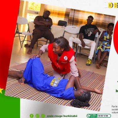 Croixrougebf's profile picture. Organisation humanitaire reconnue d’utilité publique et auxiliaire des pouvoirs publics créée le 31 Juillet 1961