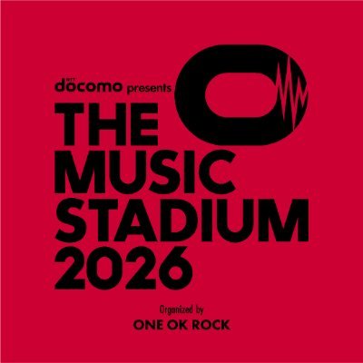 themusicstadium's profile picture. 日本の音楽の未来を動かしていく新たな音楽の頂、「docomo presents THE MUSIC STADIUM 2026 organized by ONE OK ROCK」公式アカウント。
お問い合わせは公式サイトまで。​

#THEMUSICSTADIUM