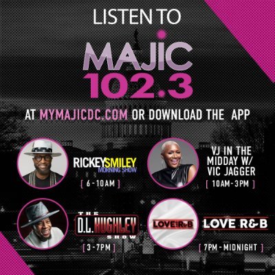 MajicDC's profile picture. The DMV's Home For R&B! Listen on your Amazon Echo. Enable Majic in the Amazon Alexa app, once enabled say “Alexa, play Majic 1-0-2-3”