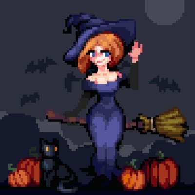 waterwitchRPG's profile picture. Cozy team of pixel artists creating vibrant art for indie game dev. 

You code, we conjure up the visuals ✨