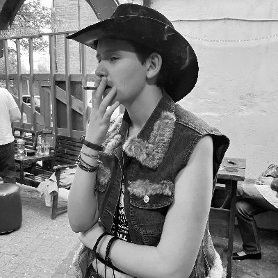 Butchba1t's profile picture. 22 • Polyam Cowboy Butch • he/him