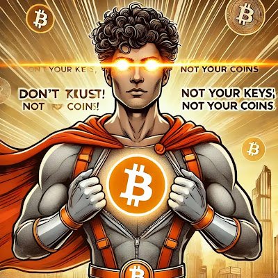 Satutxo's profile picture. Born in the fiat world.  Freedom isn´t given away (it´s defended).    Bitcoin is my digital trench.