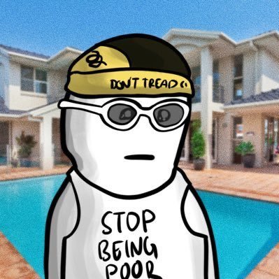 CryptoFvcker's profile picture. if you are so smart why are you so poor