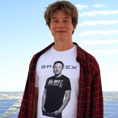 SxnMusk001's profile picture. 🛸 Son of Elon Musk & Grimes 🤖 Fluent in binary (and baby talk) 🚀 Future Mars resident 🎶 Raised on synths & rockets 📍Somewhere between Earth & Starbase