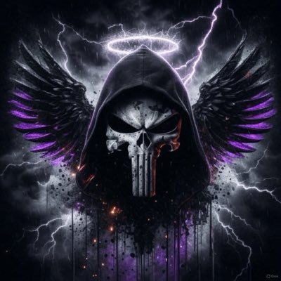 DragonQueen55's profile picture. 💜🔥🖤✟⚖️✟🖤🔥💜