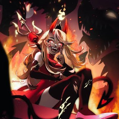 VanessaV27631's profile picture. 🎨 Fanartist | 💋 Inspired by Hazbin Hotel | 💼 Art commissions available | 🩸