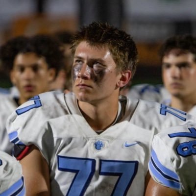 CarterKopp77's profile picture. Blaine High School - Class of 2027 - OL/RT - 6'5" - 240 lbs - 3.94 GPA - carterkopp1@gmail.com - (952) 683-0995